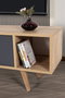 Hanah Home Mesir 3324 Soporte para TV Roble Zafiro y Antracita